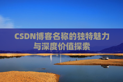 CSDN博客名称的独特魅力与深度价值探索